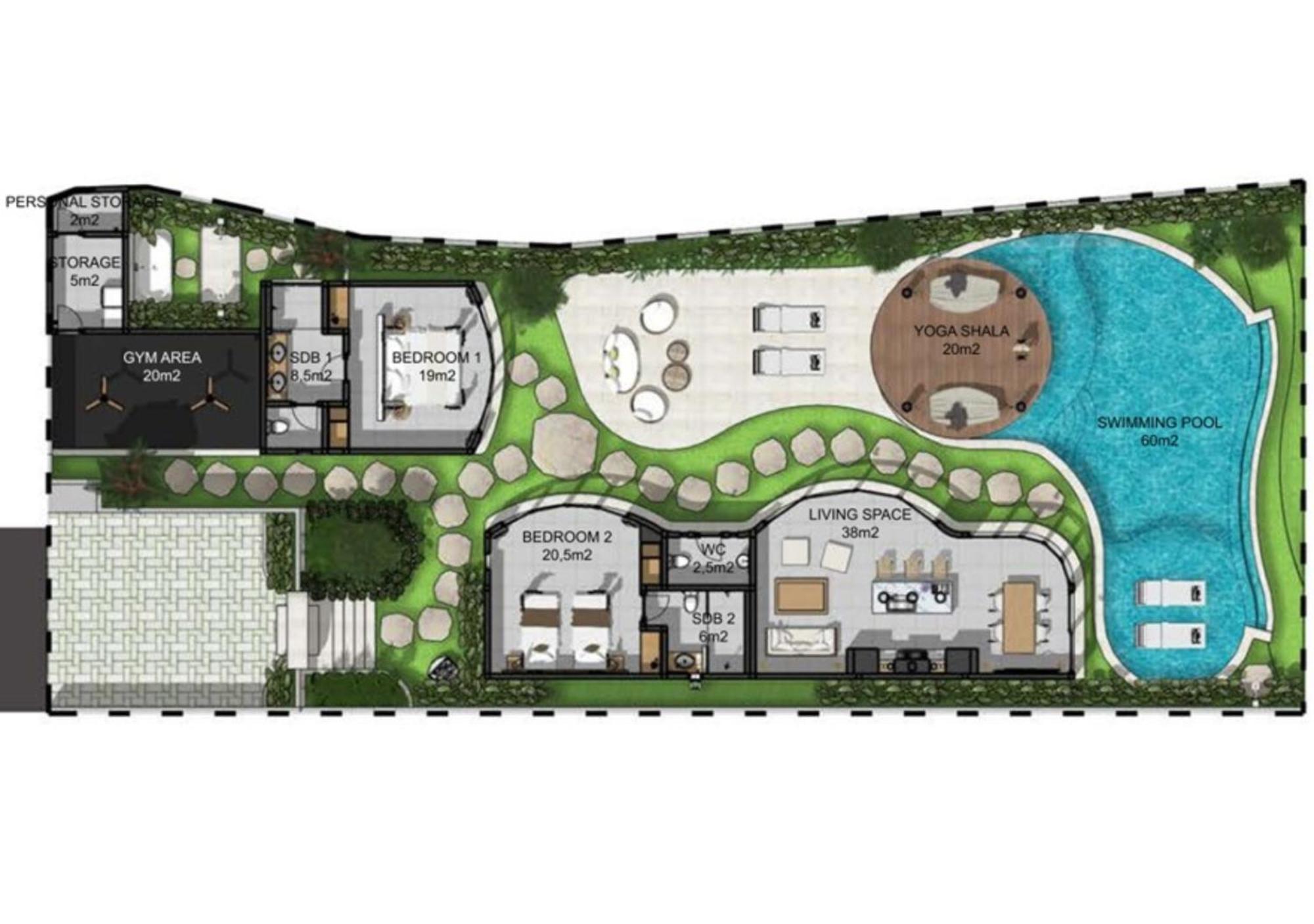 2bed Luxury Private - 10min To Center, Yoga Shala, Crossfit-style Gym * Ubud